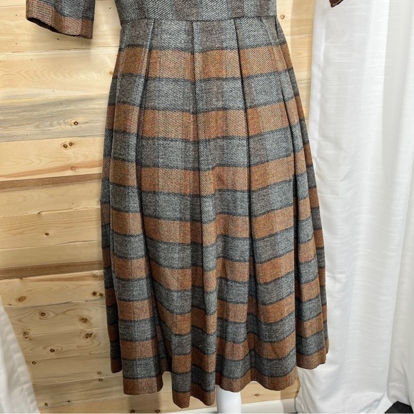 Vintage Teena Paige 1950’s plaid dress - Picture 5 of 12